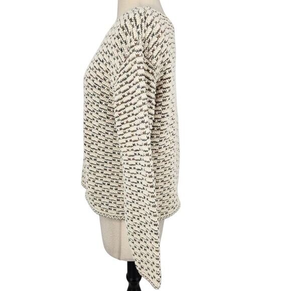 SALE Vintage 90s Reba Rose Woven Thick Knit Sweater Pull Over Long Sleeves Small - Picture 4 of 6